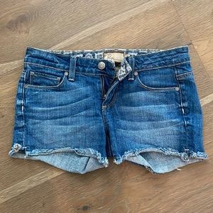 Paige denim shorts